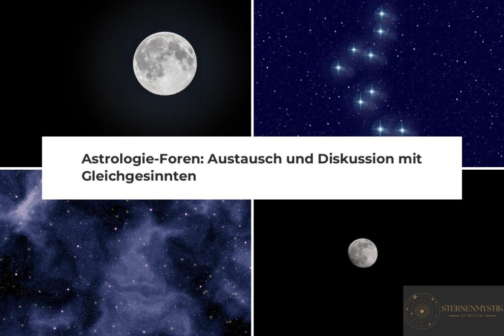 Astrologie-Foren Austausch Diskussion