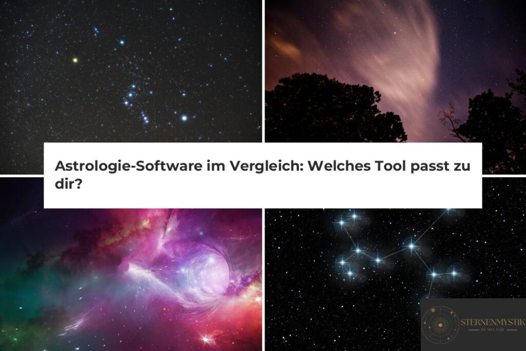 Astrologie-Software Vergleich Tool