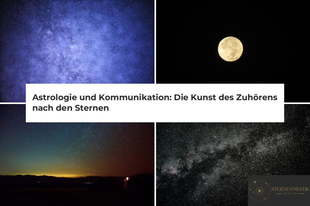 Astrologie Kommunikation Kunst Zuhörens Sternzeichen