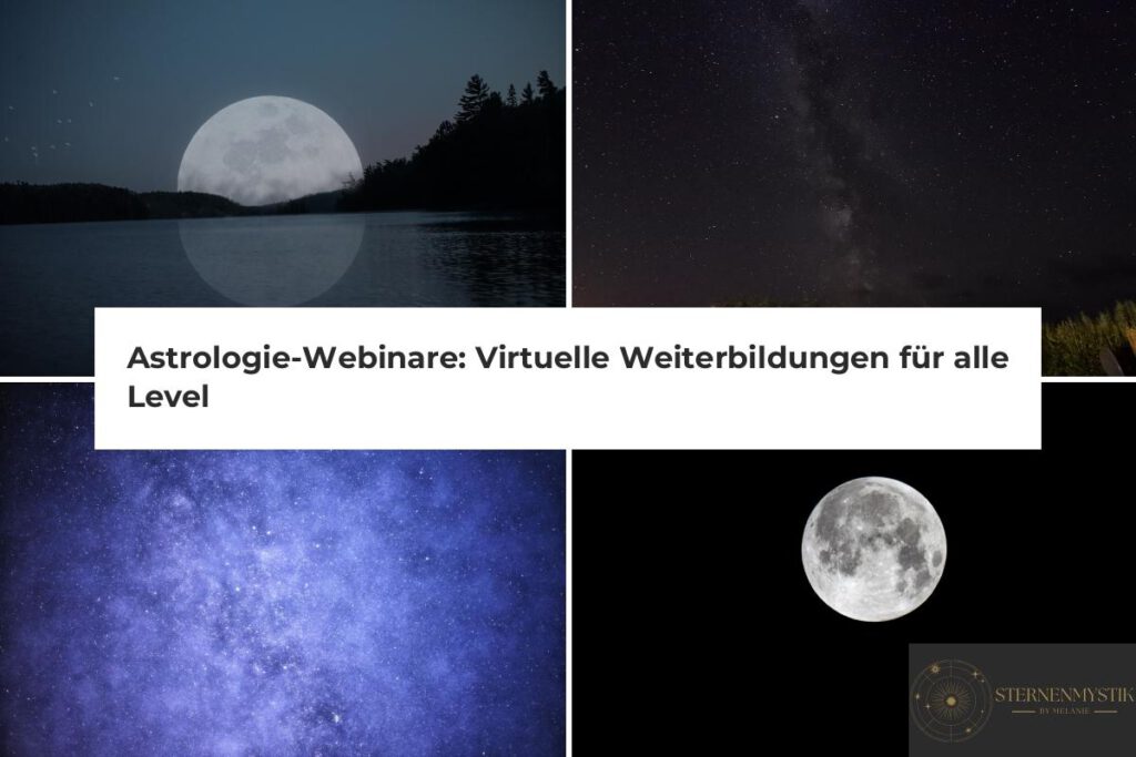 Astrologie-Webinare Weiterbildungen Level