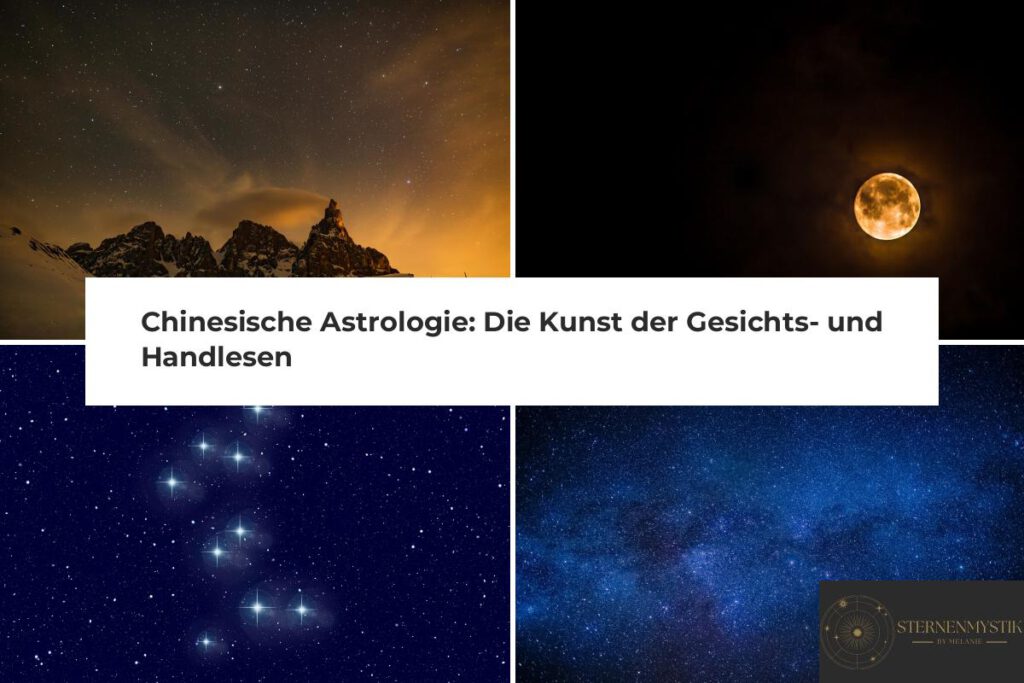 Gesichtslesen Handlesen chinesische Astrologie