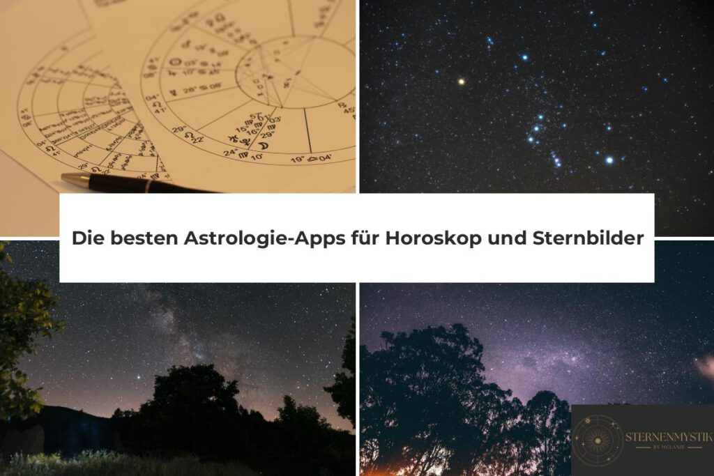 Astrologie-Apps Horoskop Sternbilder